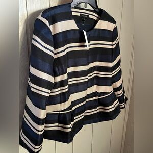 Ann Taylor Women's Striped Blazer